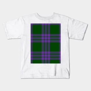 Clan Elphinstone Tartan Kids T-Shirt